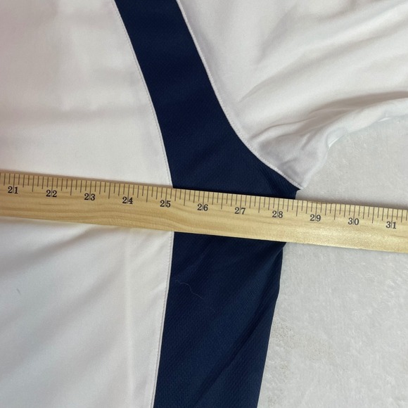 Champion Mens Double Dry T Shirt White Navy Athletic Performance 3XL L 3XL - Picture 4 of 5